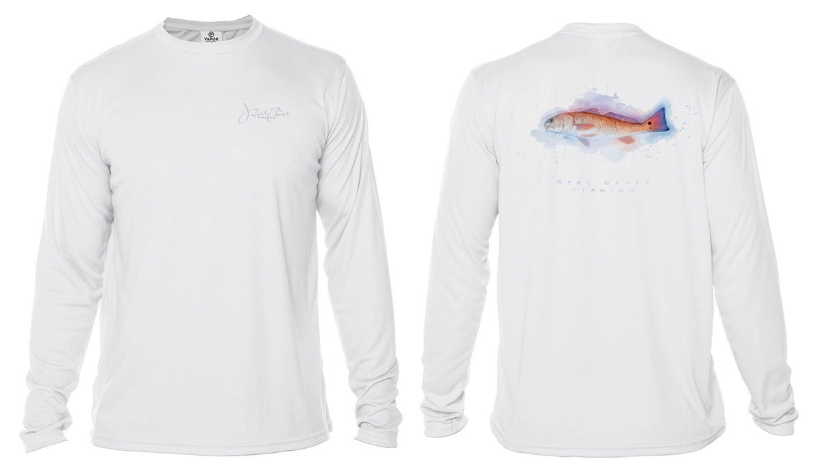 New! Redfish Long Sleeve Performance T-Shirt