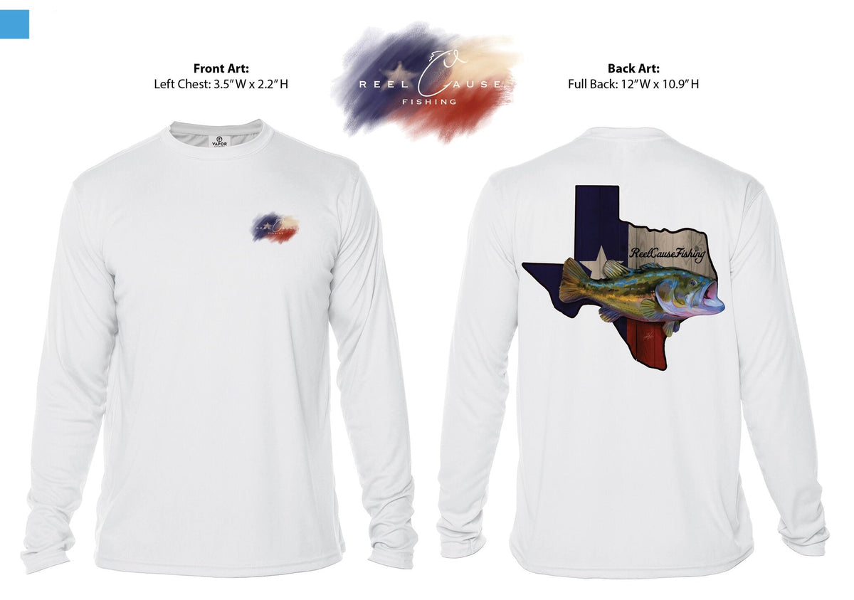 Texas Bass Long-Sleeve Performance T-Shirt